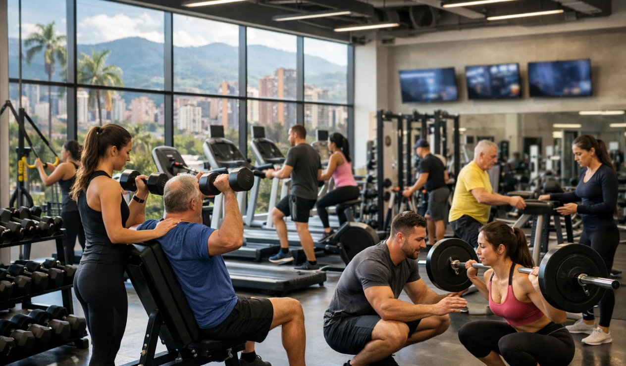 Colombia se posiciona como el tercer mercado fitness más importante de la región