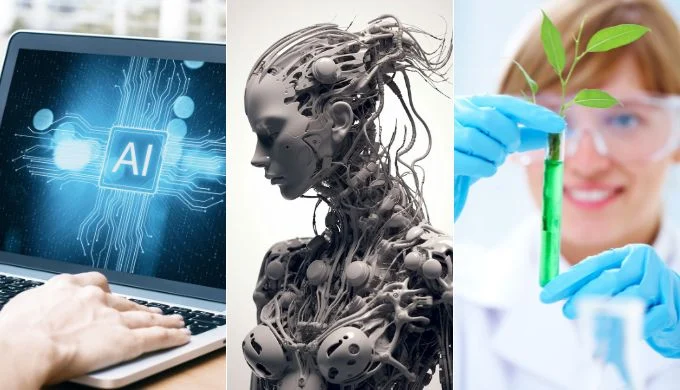 IA, robótica y biotecnología