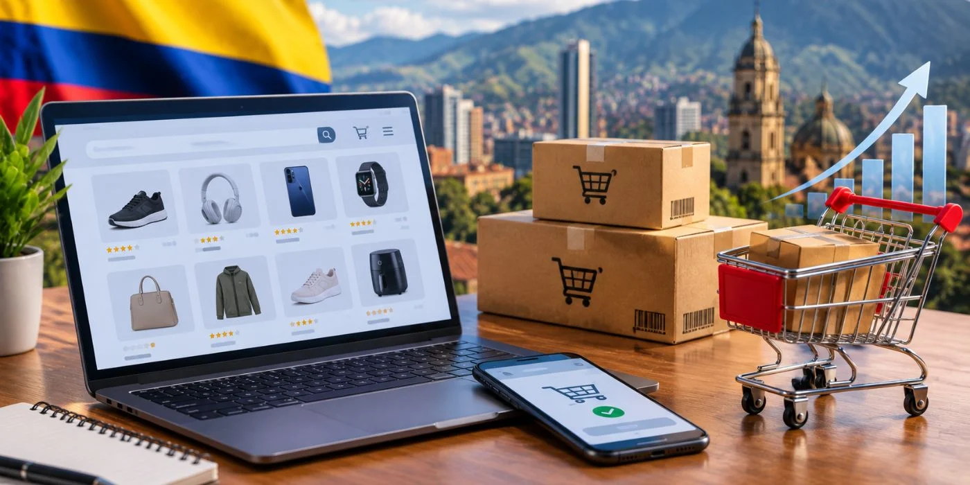 Ventas del comercio electrónico en Colombia suman $41,8 billones en medio de un nuevo récord de transacciones