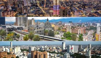 Bogotá, Cali y Medellín