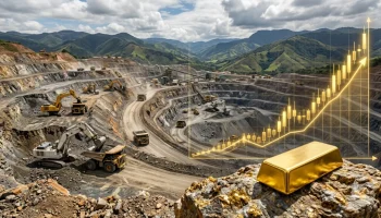 Crisis en el sector minero y auge del oro: la inversión extranjera cae un 86,0% mientras la onza supera los US$5.000