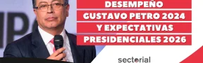 desempeño gustavo petro 2024 y expectativas presidenciales 2026