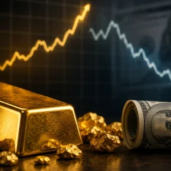 relación dólar oro