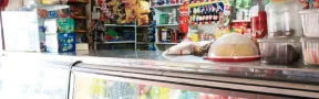 Márgenes de las tiendas de barrio