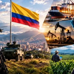 Impacto sectorial en Colombia del rearme global