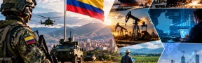 Impacto sectorial en Colombia del rearme global