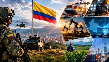 Impacto sectorial en Colombia del rearme global
