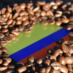 Producción de café Colombia