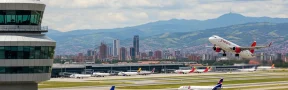 Tráfico aéreo en Colombia