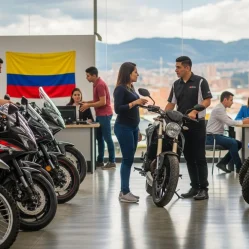 Venta de motocicletas en Colombia