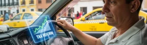Reforma tributaria afectaría a taxis