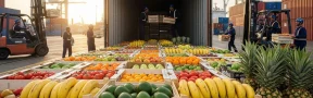 Importaciones de legumbres y frutas
