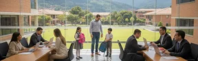 Matrículas de colegios privados Colombia