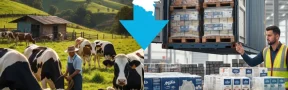 Colombia importó lácteos