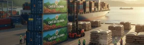 Exportaciones de café colombiano