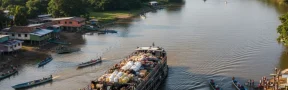 transporte fluvial en Colombia