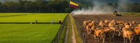 Ganadería tierra agrícola