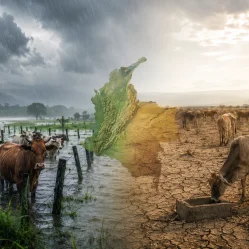 Lluvias y sequía