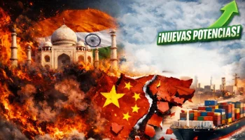 Países que están reemplazando a China