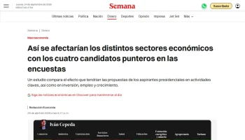 Candidatos presidenciales
