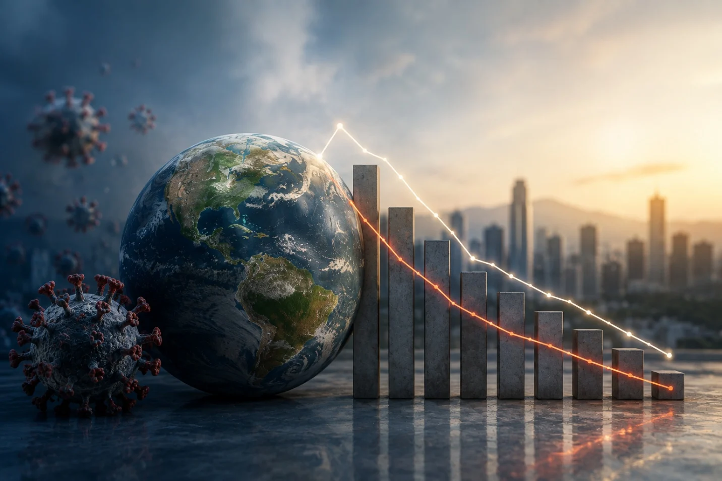 El planeta seguirá creciendo por debajo de los niveles de prepandemia