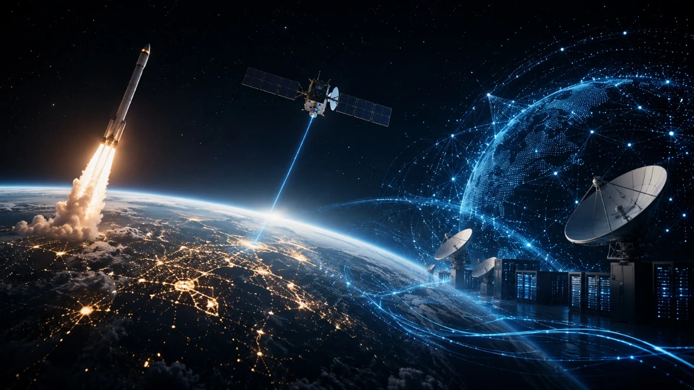 De los cohetes a los datos: la nueva guerra por el espacio