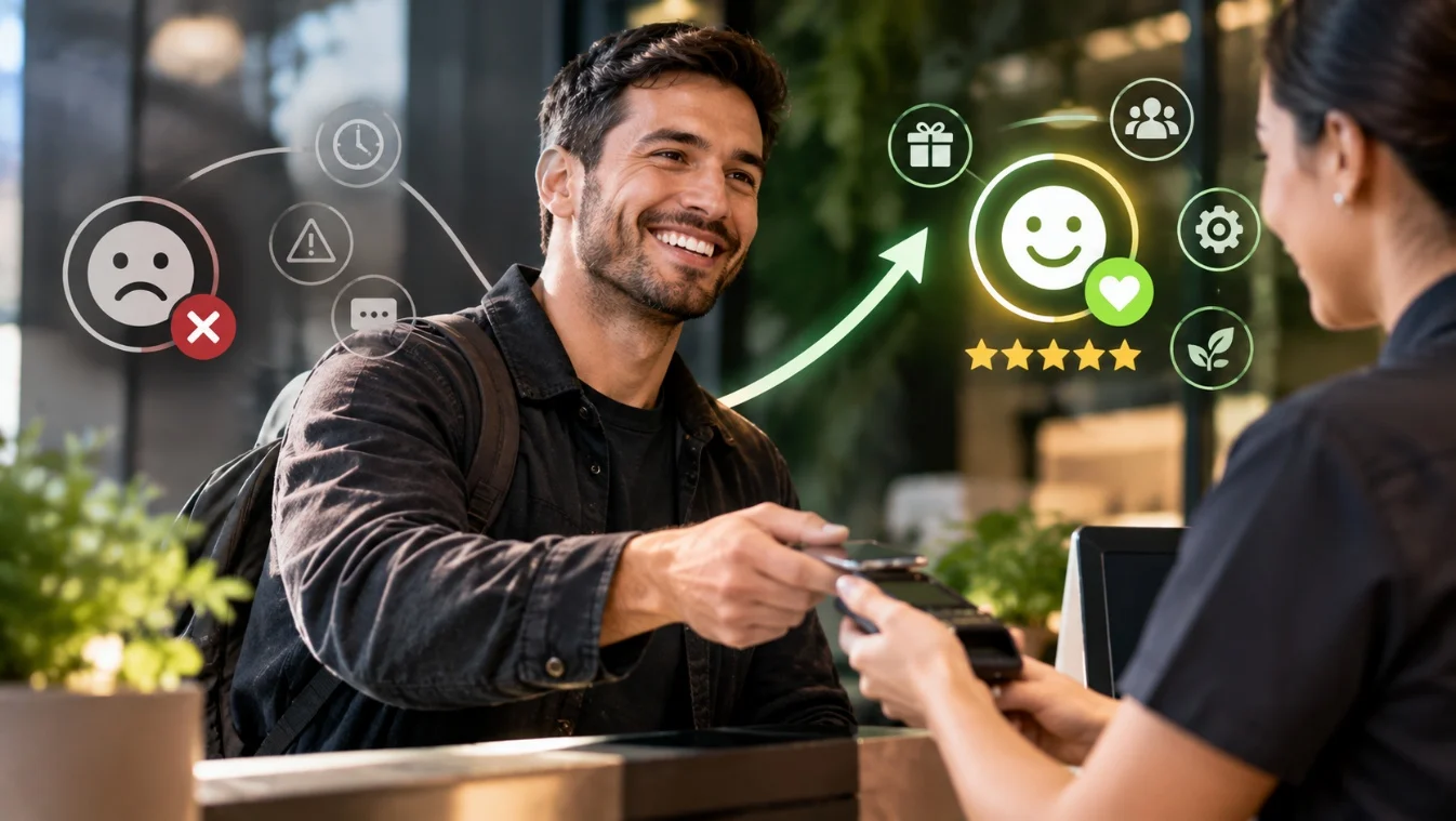 La lealtad de los clientes no se da al evitar insatisfacciones, se encuentra al maximizar sus experiencias