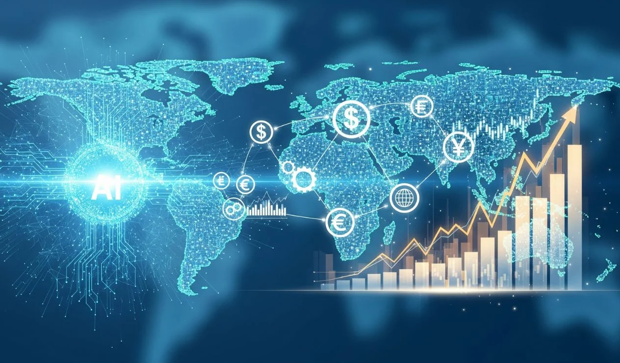 La IA podría aumentar el PIB de las naciones en 2 puntos, siendo motor para superar las crisis económicas